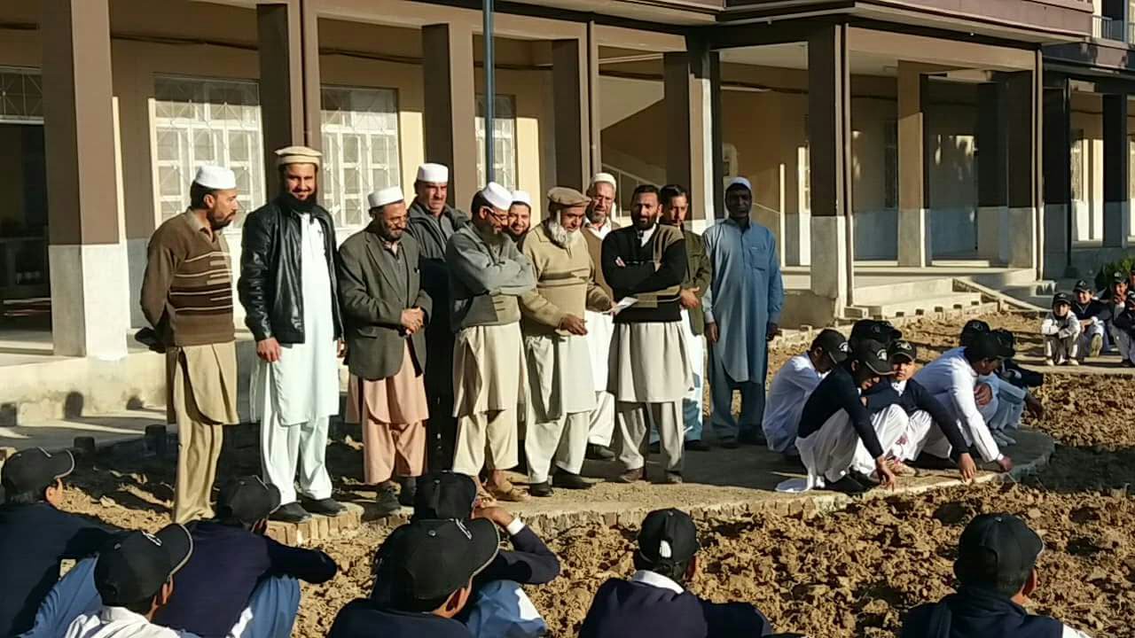 The Principal Addressed them in Assembly against Dinghy Malaria.